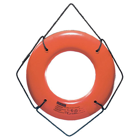 JIM-BUOY Jim-Buoy JBO-X-20 U.S.C.G. Approved JBX-Series Life Ring - 20", Orange JBO-X-20